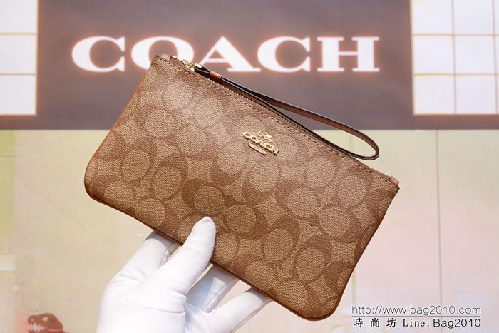 COACH蔻馳 新款手拿包 容量超大 F65748  Chz1529